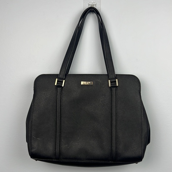 Kate Spade Newbury Lane Miles Black Saffiano Leather Shoulder Bag - Picture 1 of 9